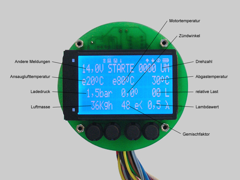 B1 Motronik Display